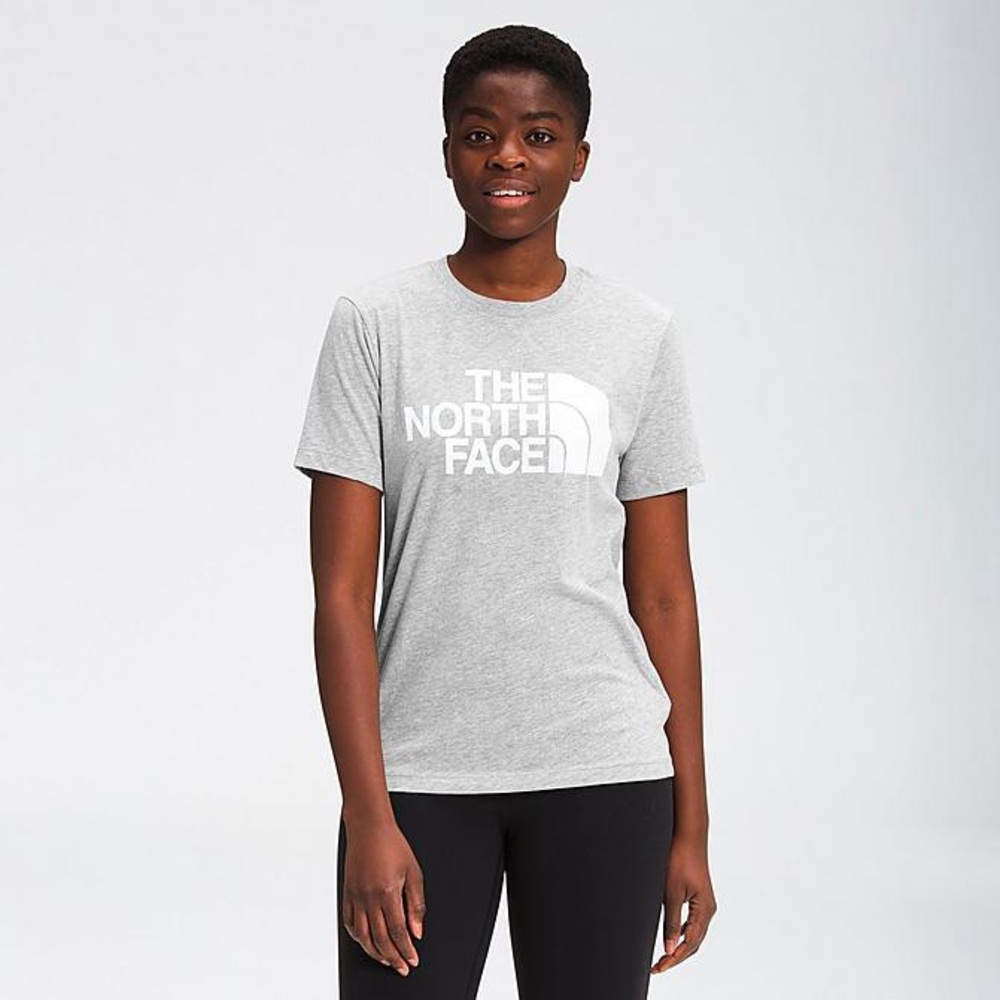 Women’s Small Standard Fit North Face Grey & White TShirt - Picture 2 of 12